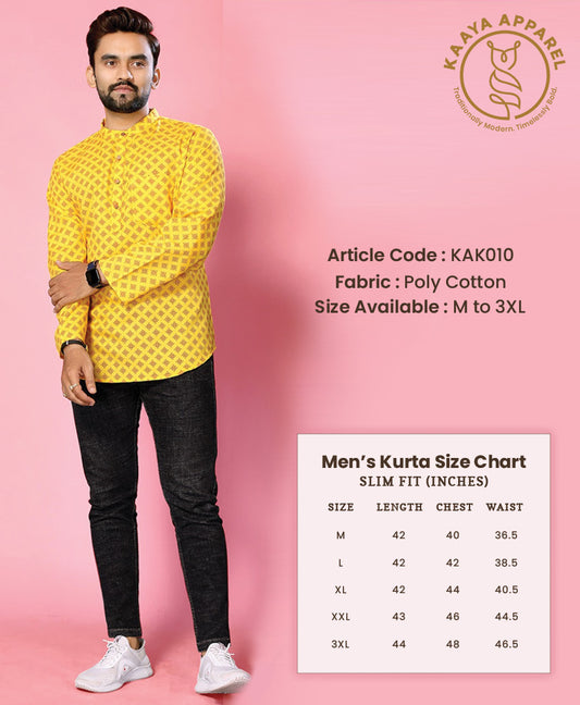 Men Short Kurtas