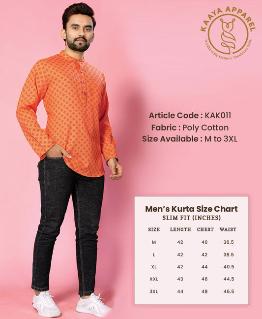 Men Short Kurtas
